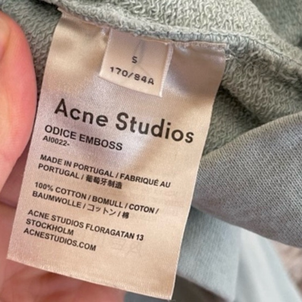 Acne Studios Embossed Sweatshirt - Picture 8 of 8